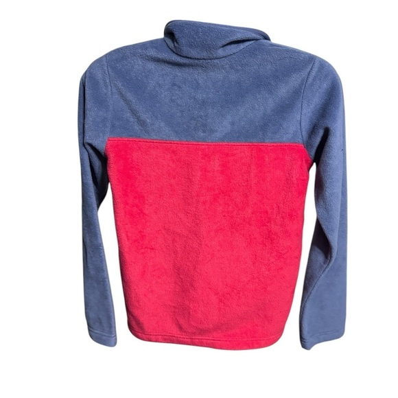 COLUMBIA Boys Fleece Quarter Button Up Jacket k264 - Picture 2 of 6